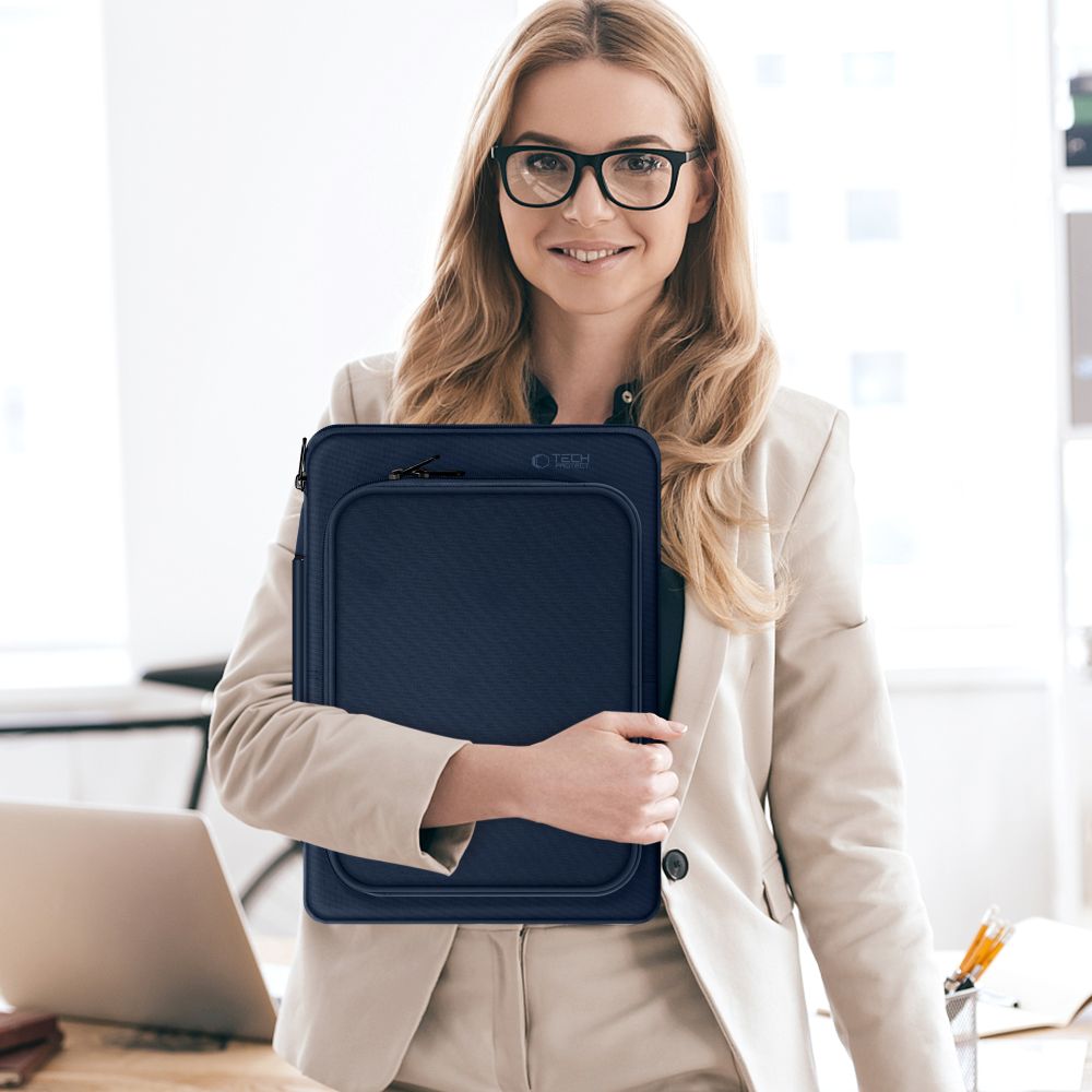 BORSA TECH-PROTECT BASIC BAG LAPTOP 15-16 BLU NAVY