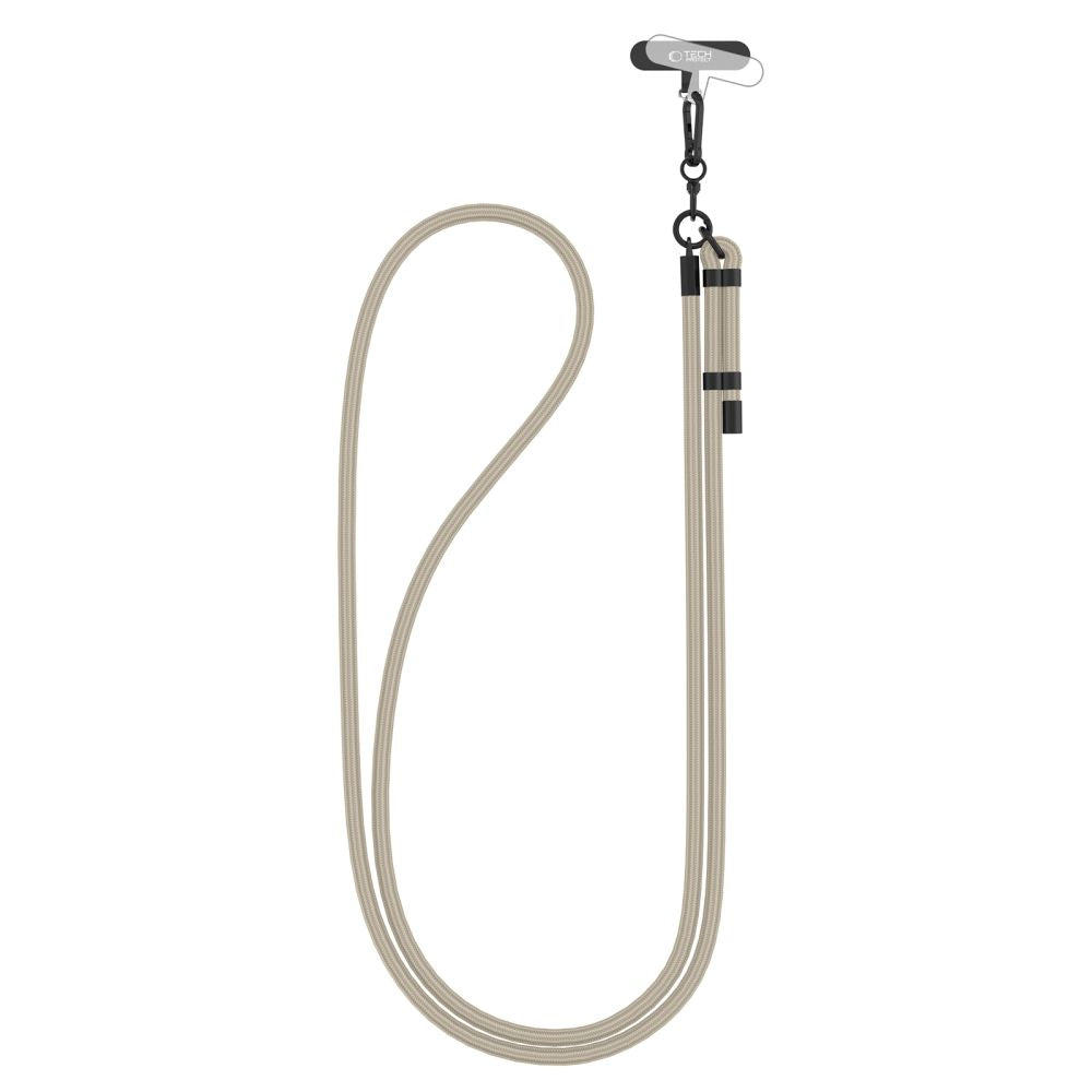 TECH-PROTECT C1S CINGHIA CROSSBODY IN CANAPA/NERO