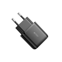 CARICATORE DI RETE PER CELLULARE E TABLET TECH-PROTECT C20W CARICATORE DI RETE A 2 PORTE PD20W/QC3.0 NERO