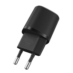 CARICATORE DI RETE PER CELLULARE E TABLET TECH-PROTECT C20W MINI CARICATORE DI RETE A 2 PORTE PD20W/QC3.0 NERO