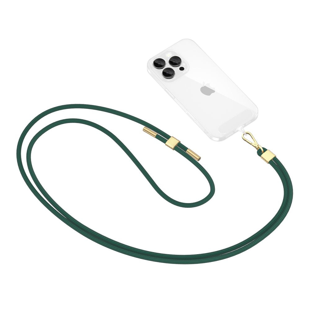 TECH-PROTECT C2S CINGHIA CROSSBODY ROPE VERDE CACCIA/ORO