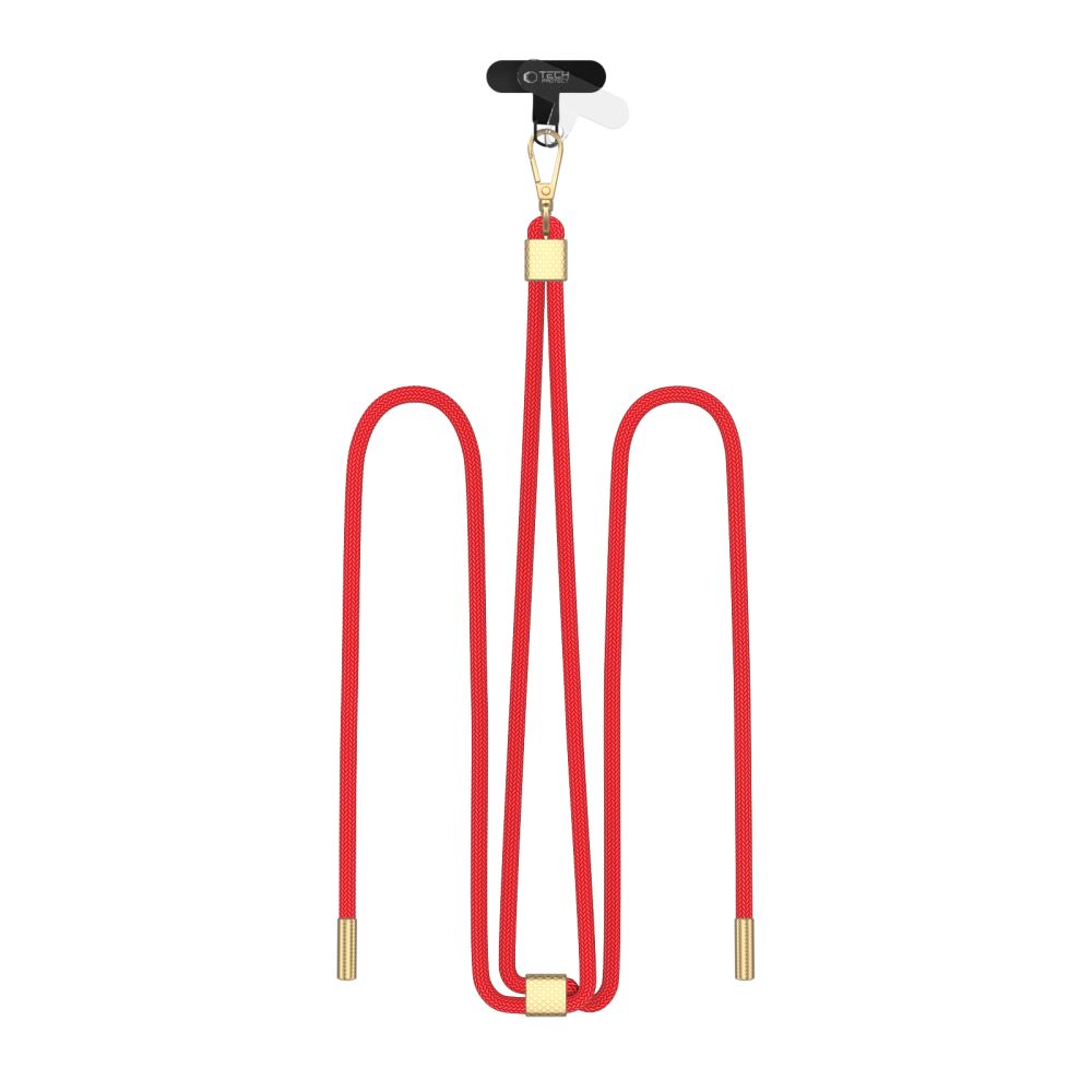 CINTURA CROSSBODY TECH-PROTECT C2S ROSSO/ORO