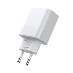 CARICATORE DI RETE PER CELLULARE E TABLET TECH-PROTECT C30W CARICATORE DI RETE A 2 PORTE PD30W/QC3.0 BIANCO