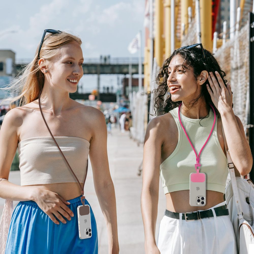 TECH-PROTECT C5S CINGHIA IN PELLE CROSSBODY NEON ARANCIONE