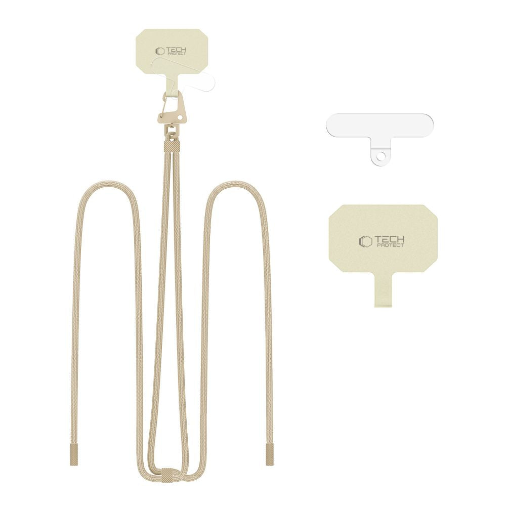 TECH-PROTECT C5S CINGHIA A TRACOLLA IN CORDA TAUPE