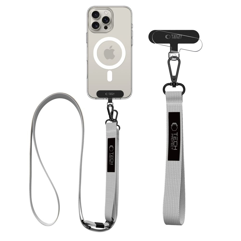 TECH-PROTECT C6S BORSA A TRACOLLA ROPE GRIGIO CRAYON