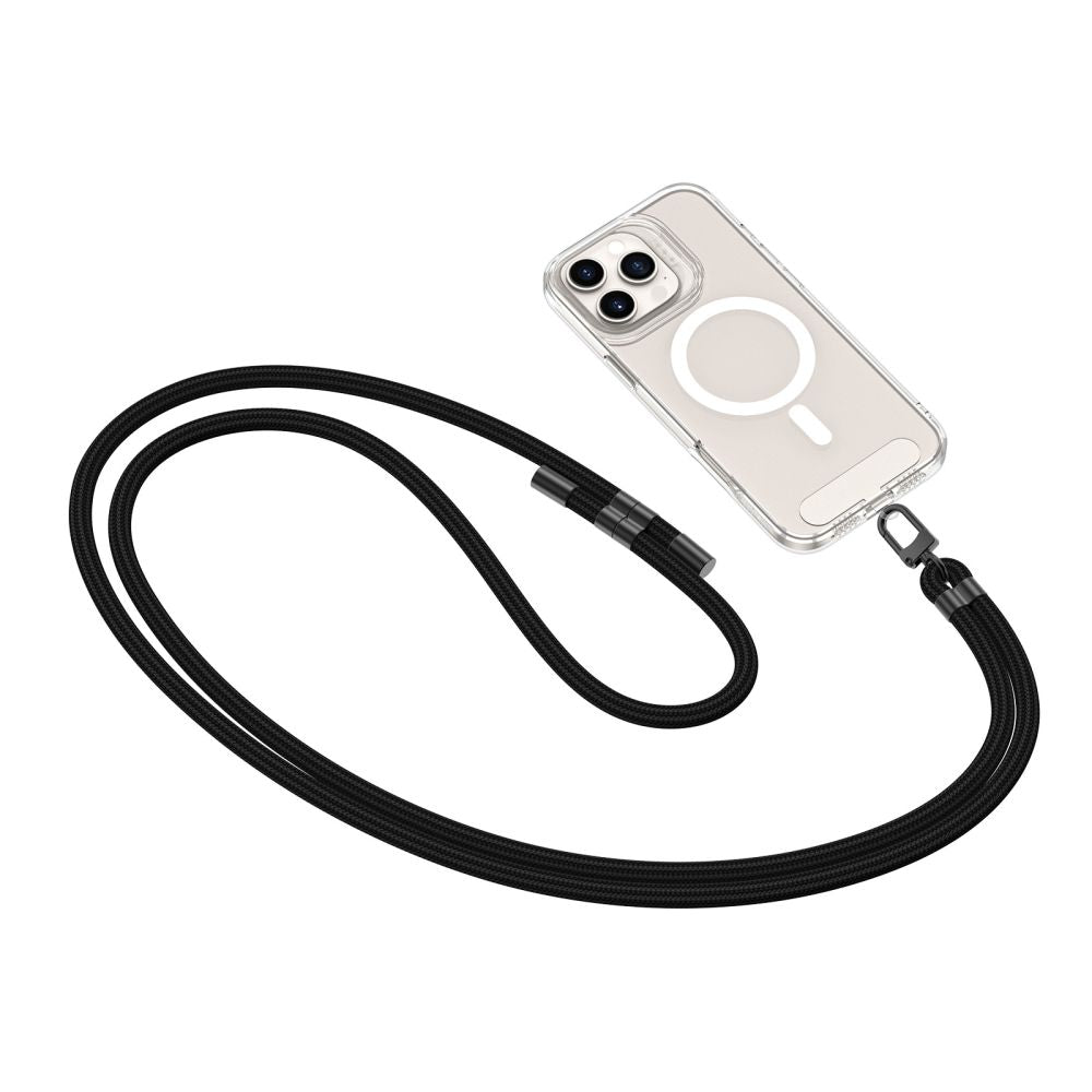 TECH-PROTECT C7S CINGHIA IN PELLE NERA/NERA