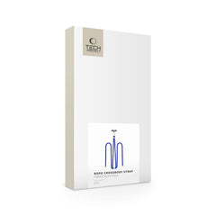 TECH-PROTECT C7S CINGHIA IN PELLE A TRACOLLA BLU COBALTO/ORO