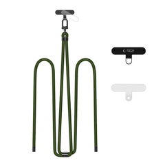 TECH-PROTECT C7S CINGHIA IN PELLE CROSSBODY VERDE CACCIA/NERO