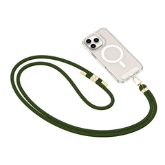 TECH-PROTECT C7S CINGHIA IN PELLE CROSSBODY VERDE CACCIA/ORO