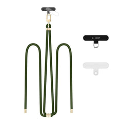 TECH-PROTECT C7S CINGHIA IN PELLE CROSSBODY VERDE CACCIA/ORO