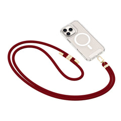 TECH-PROTECT C7S CINGHIA IN PELLE A CROCE MULBERRY/ORO