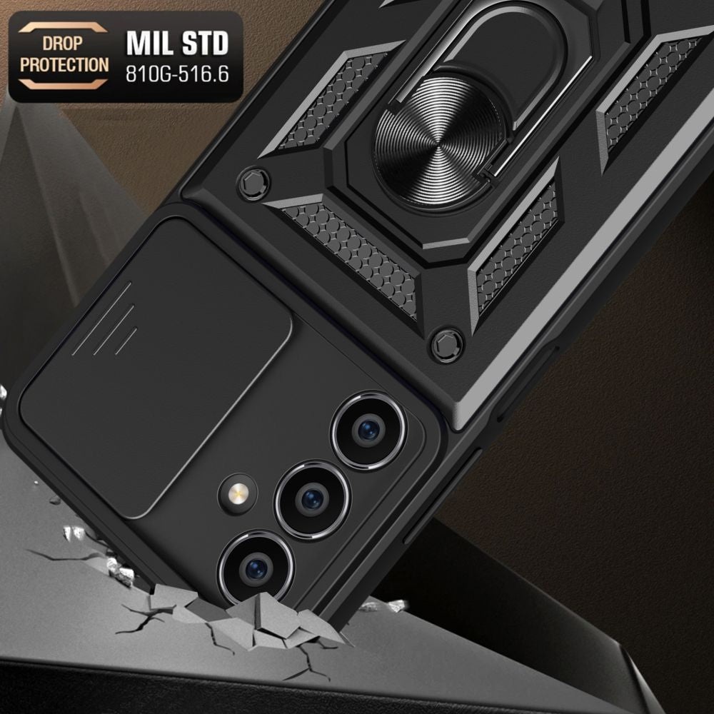 COPERTURA TECH-PROTECT CAMSHIELD PRO GALAXY S23 FE NERA