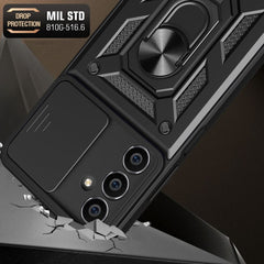 COPERTURA TECH-PROTECT CAMSHIELD PRO GALAXY S23 FE NERA