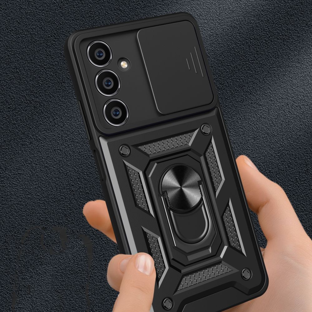 COPERTURA TECH-PROTECT CAMSHIELD PRO GALAXY S23 FE NERA