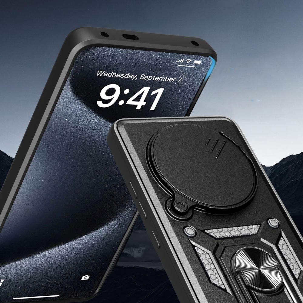 COPERTURA TECH-PROTECT CAMSHIELD PRO REALME 14 PRO+ PLUS 5G NERA