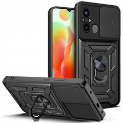 COPERTURA PER XIAOMI REDMI 12C HEYCASE CAMSHIELD PRO NERA