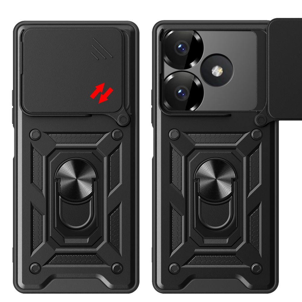 COPERTURA PER XIAOMI REDMI 13 TECH-PROTECT CAMSHIELD PRO NERA