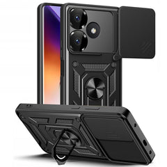 COPERTURA PER XIAOMI REDMI 13 TECH-PROTECT CAMSHIELD PRO NERA