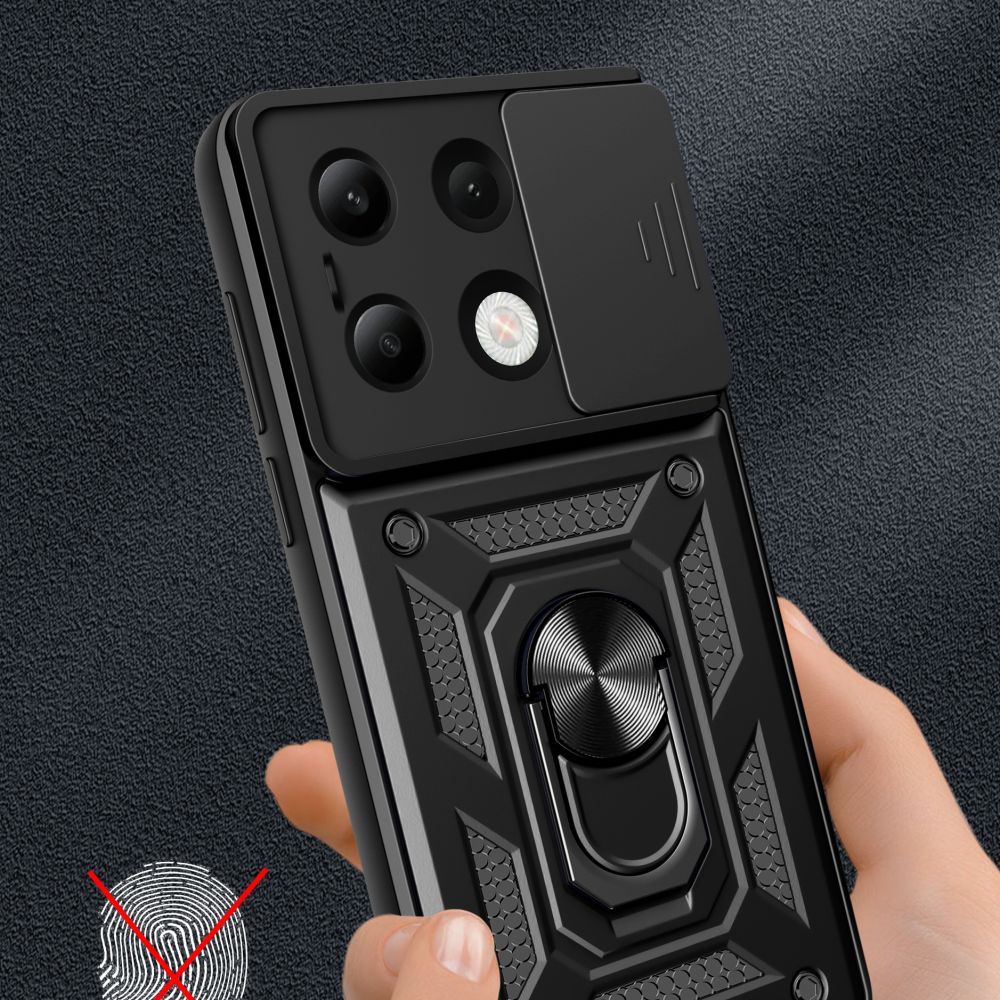 COPERTURA TECH-PROTECT CAMSHIELD PRO XIAOMI REDMI NOTE 13 4G / LTE NERA