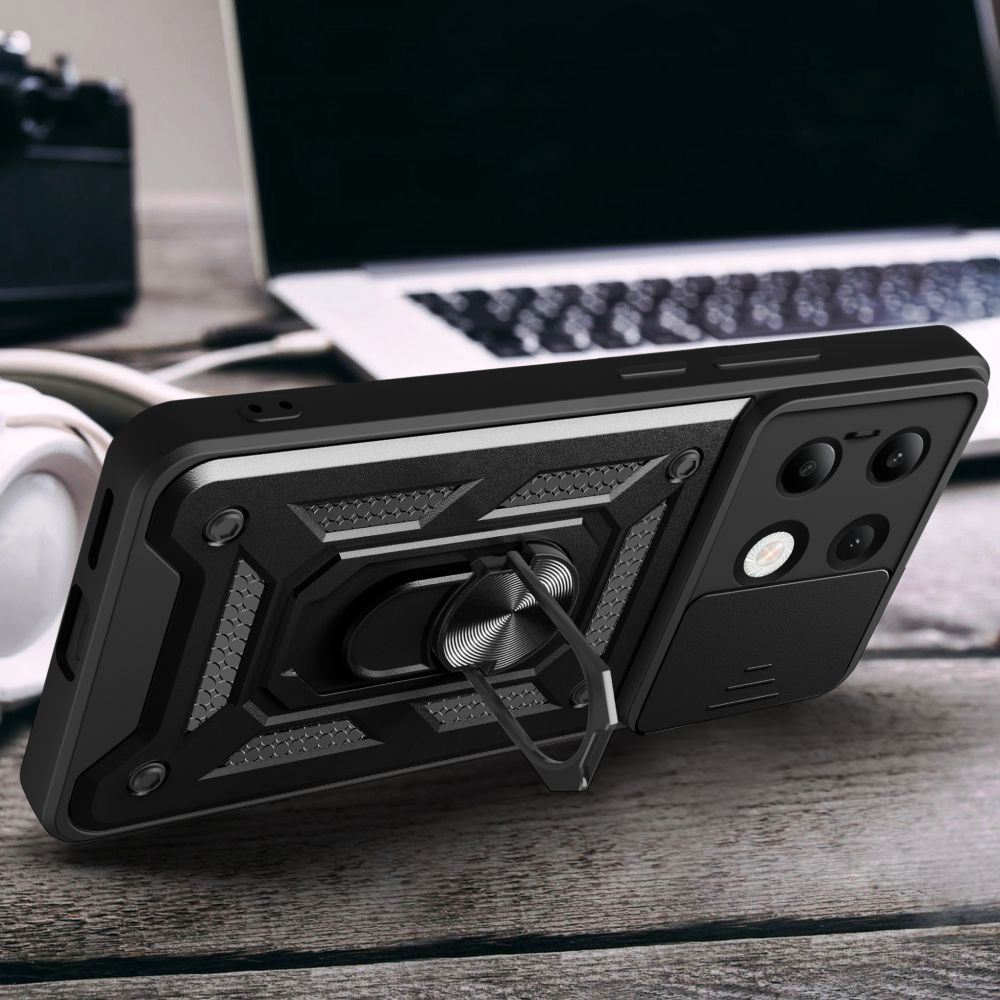 COPERTURA TECH-PROTECT CAMSHIELD PRO XIAOMI REDMI NOTE 13 4G / LTE NERA