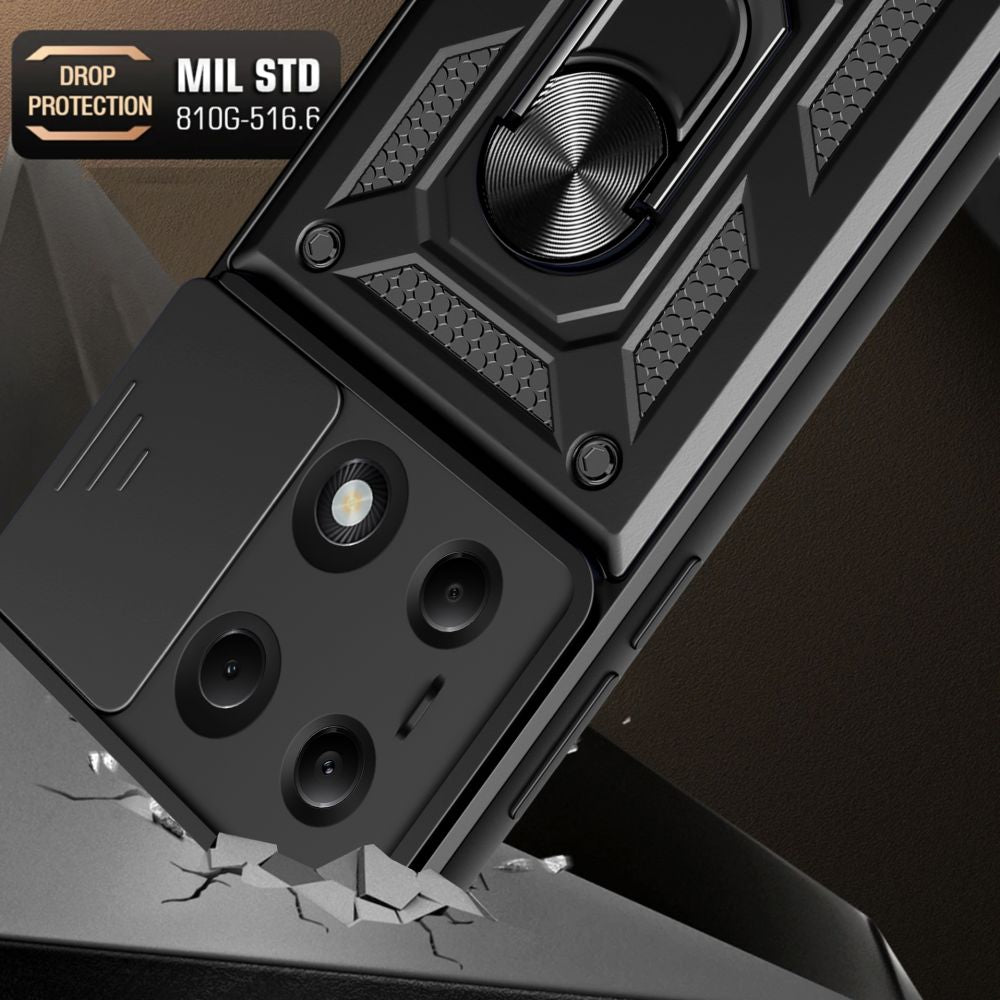 COPERTURA TECH-PROTECT CAMSHIELD PRO XIAOMI REDMI NOTE 13 PRO 4G / LTE / POCO M6 PRO 4G / LTE NERA
