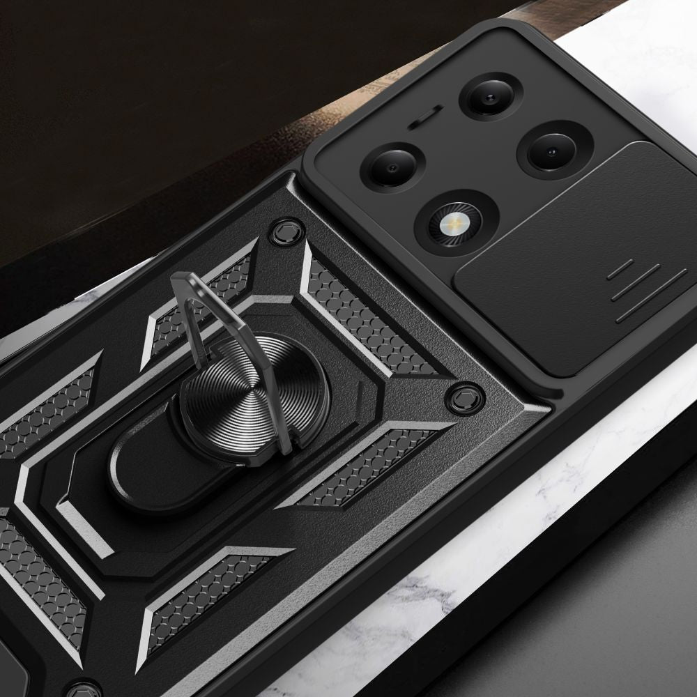 COPERTURA TECH-PROTECT CAMSHIELD PRO XIAOMI REDMI NOTE 13 PRO 4G / LTE / POCO M6 PRO 4G / LTE NERA