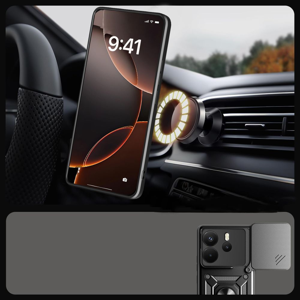 TECH-PROTECT CAMSHIELD PRO XIAOMI REDMI NOTE 14 4G / LTE NERO OPACO