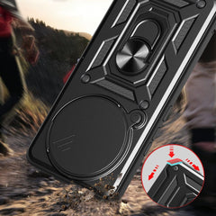 COPERTURA TECH-PROTECT CAMSHIELD PRO XIAOMI REDMI NOTE 14 PRO+ PLUS 5G NERO OPACO