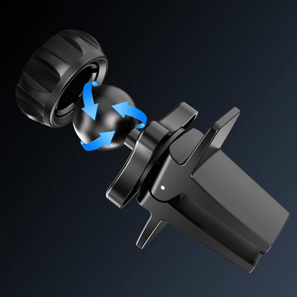 MONTAGGIO / CARICATORE PER AUTO TECH-PROTECT CW19 MAGNETICO MAGSAFE VENT CAR MOUNT NERO