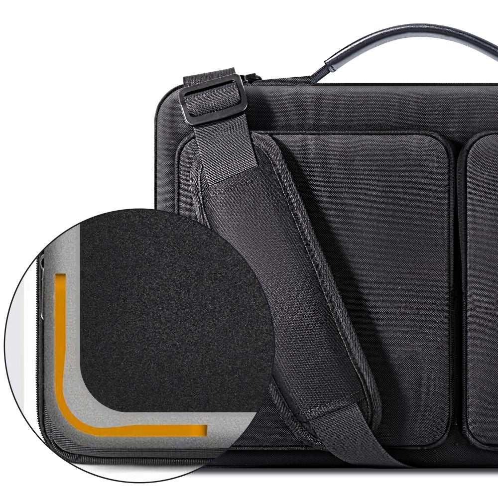 TECH-PROTECT DEFENDER BORSA PER LAPTOP 15-16 NERA