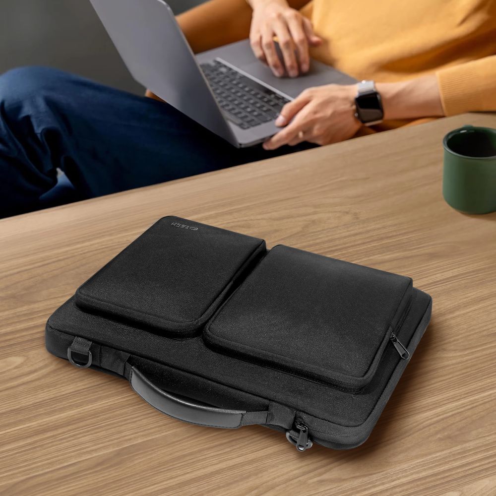 TECH-PROTECT DEFENDER BORSA PER LAPTOP 15-16 NERA