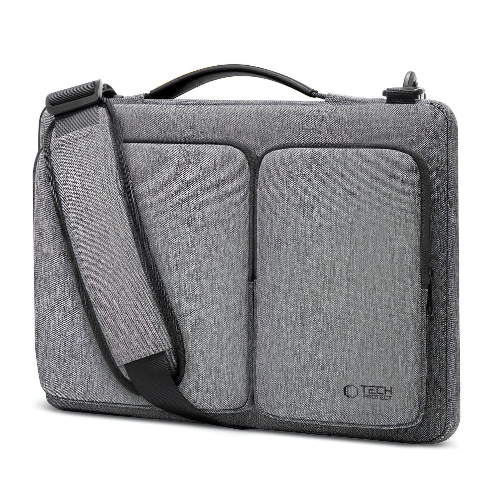 TECH-PROTECT DEFENDER BORSA PER LAPTOP 15-16 GRIGIO CRAYON