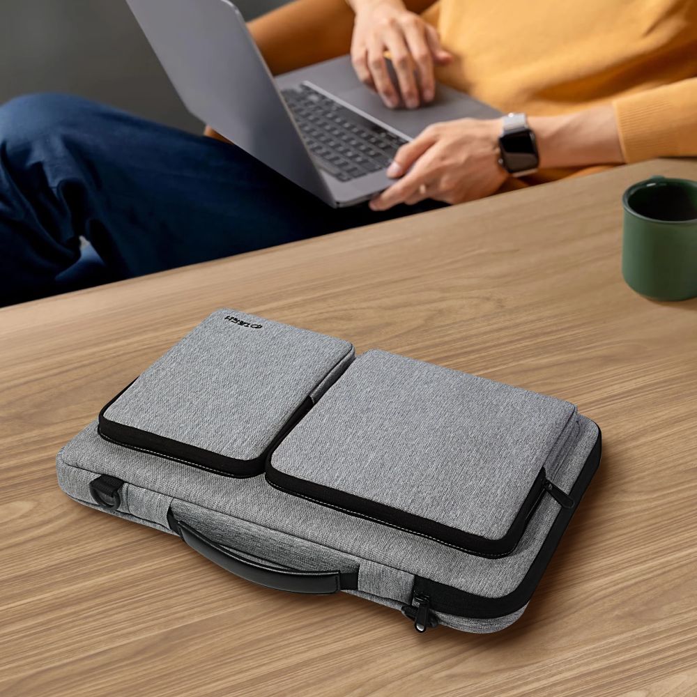TECH-PROTECT DEFENDER BORSA PER LAPTOP 15-16 GRIGIO CRAYON