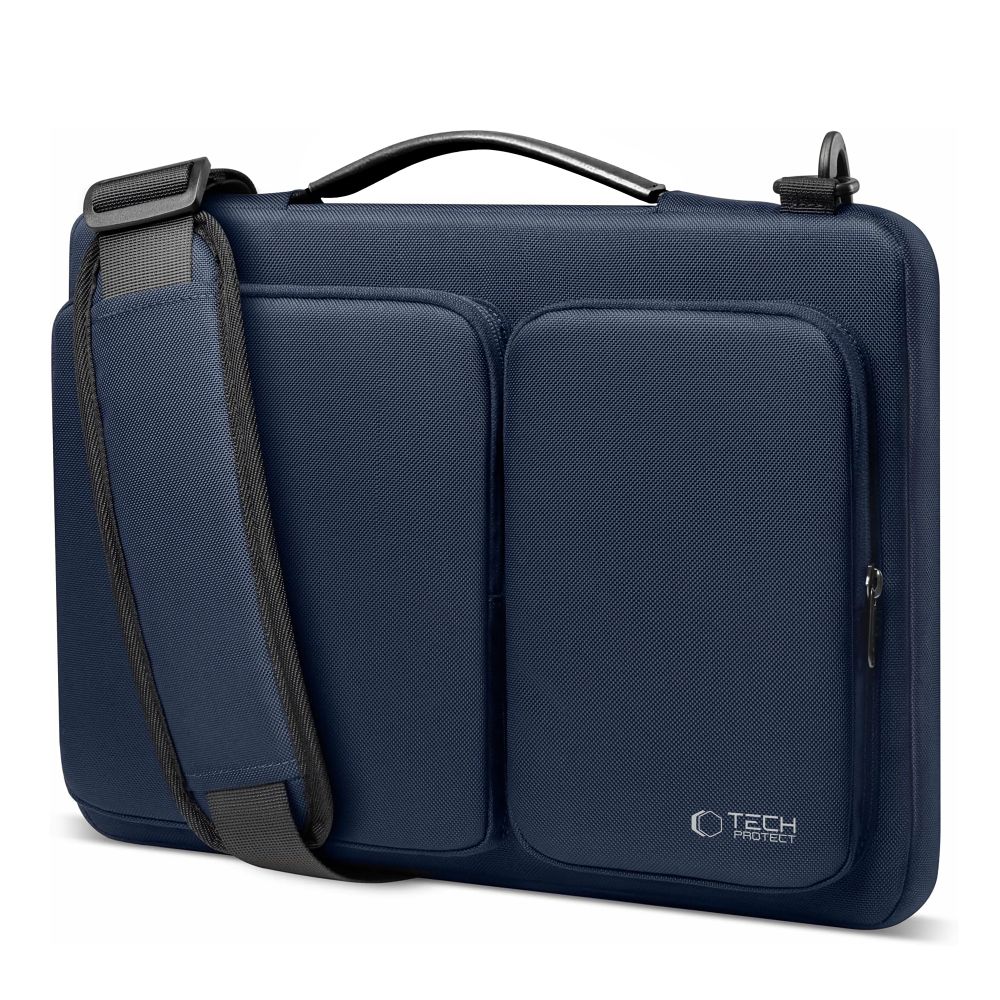 Borsa TECH-PROTECT DEFENDER per laptop 15-16 blu navy