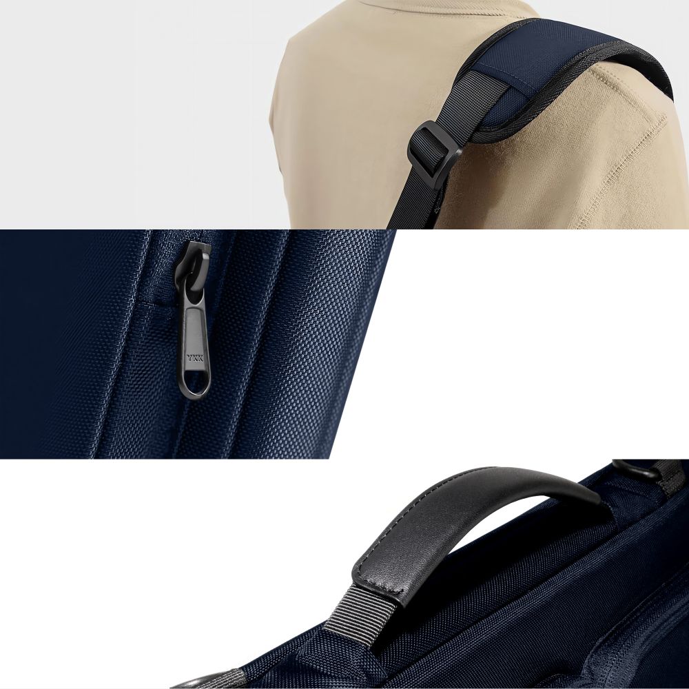 Borsa TECH-PROTECT DEFENDER per laptop 15-16 blu navy