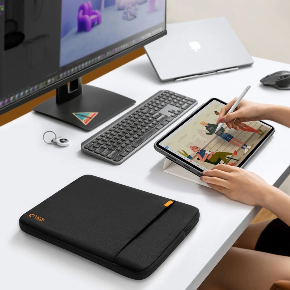 TECH-PROTECT DEFENDER LAPTOP E TABLET 11-13 NERO