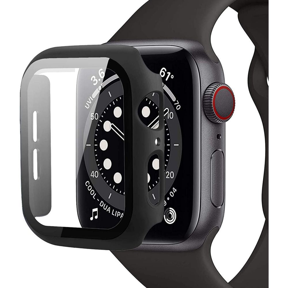 360° COVER PROTETTIVO PER APPLE WATCH 41 MM DOOP DEFENSE 360GUARD NERO
