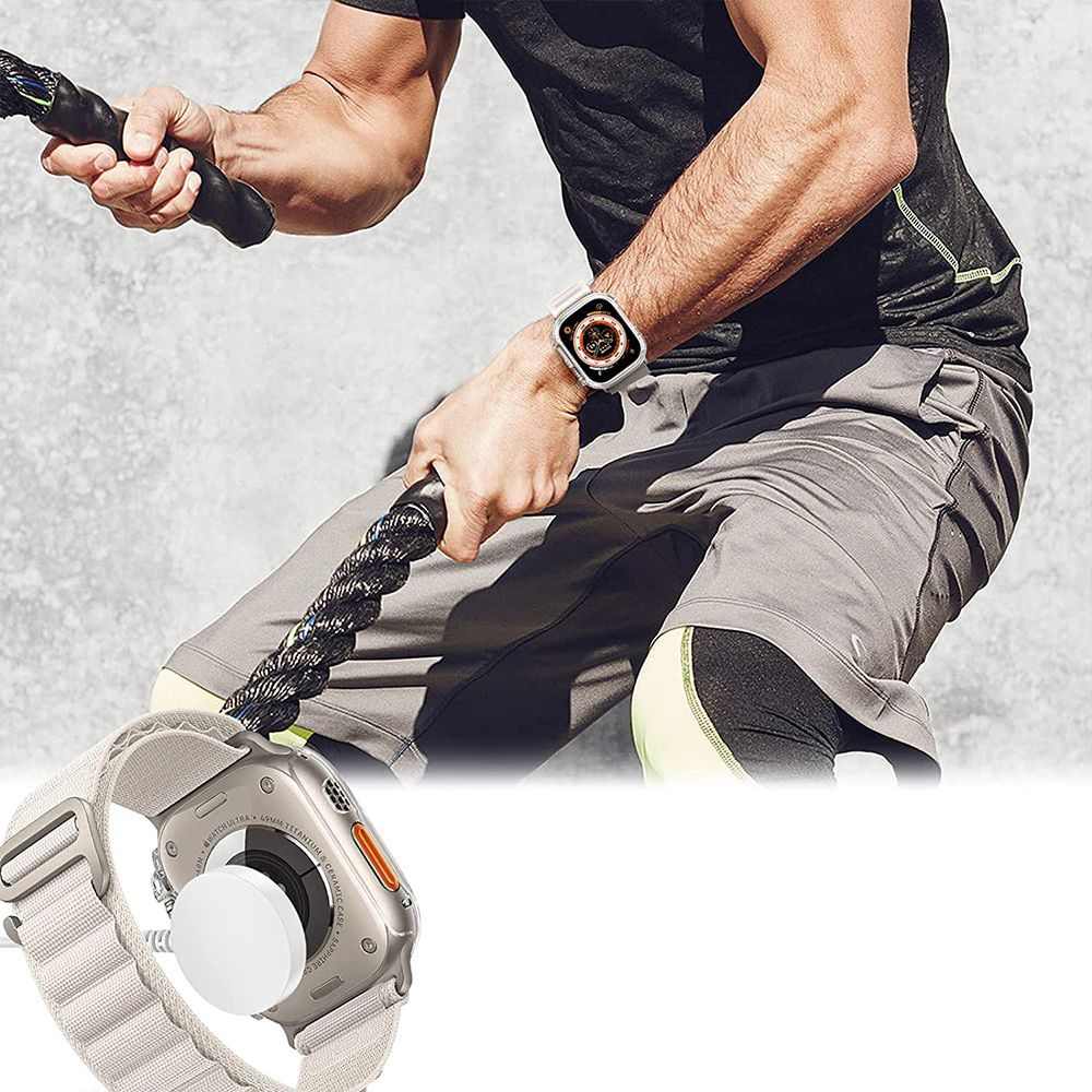 Custodia protettiva a 360° per Apple Watch Ultra 1 / 2 (49 mm) TECH-PROTECT DEFENSE360 CLEAR
