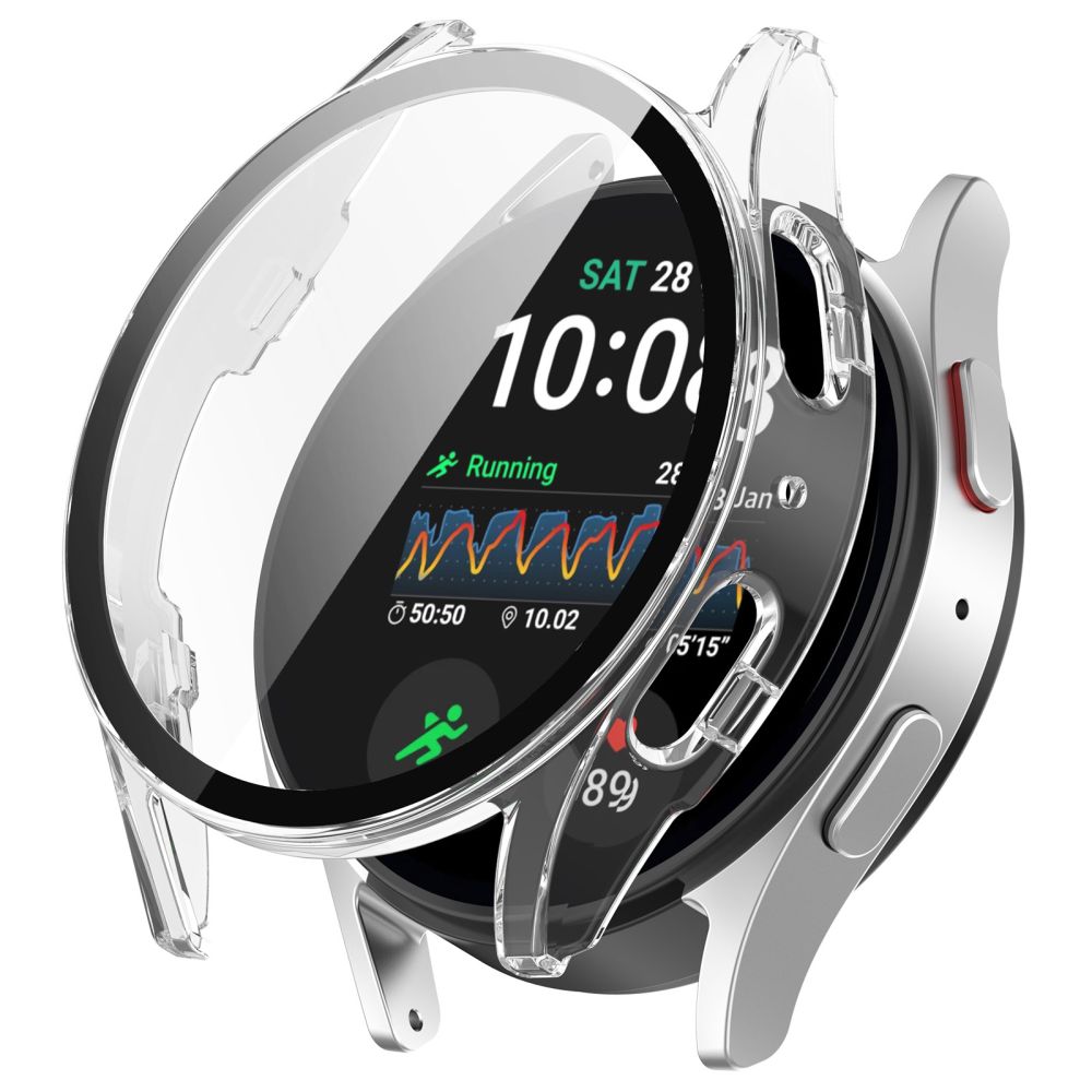 CUSTODIA PROTETTIVA PER SAMSUNG GALAXY WATCH 4 / 5 / FE (40MM) TECH-PROTECT DEFENSE360 CLEAR