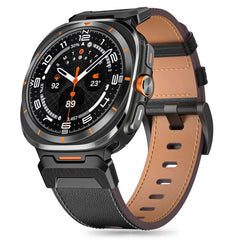 CINTURINO TECH-PROTECT DELTA PRO SAMSUNG GALAXY WATCH ULTRA (47 MM) IN PELLE NERA
