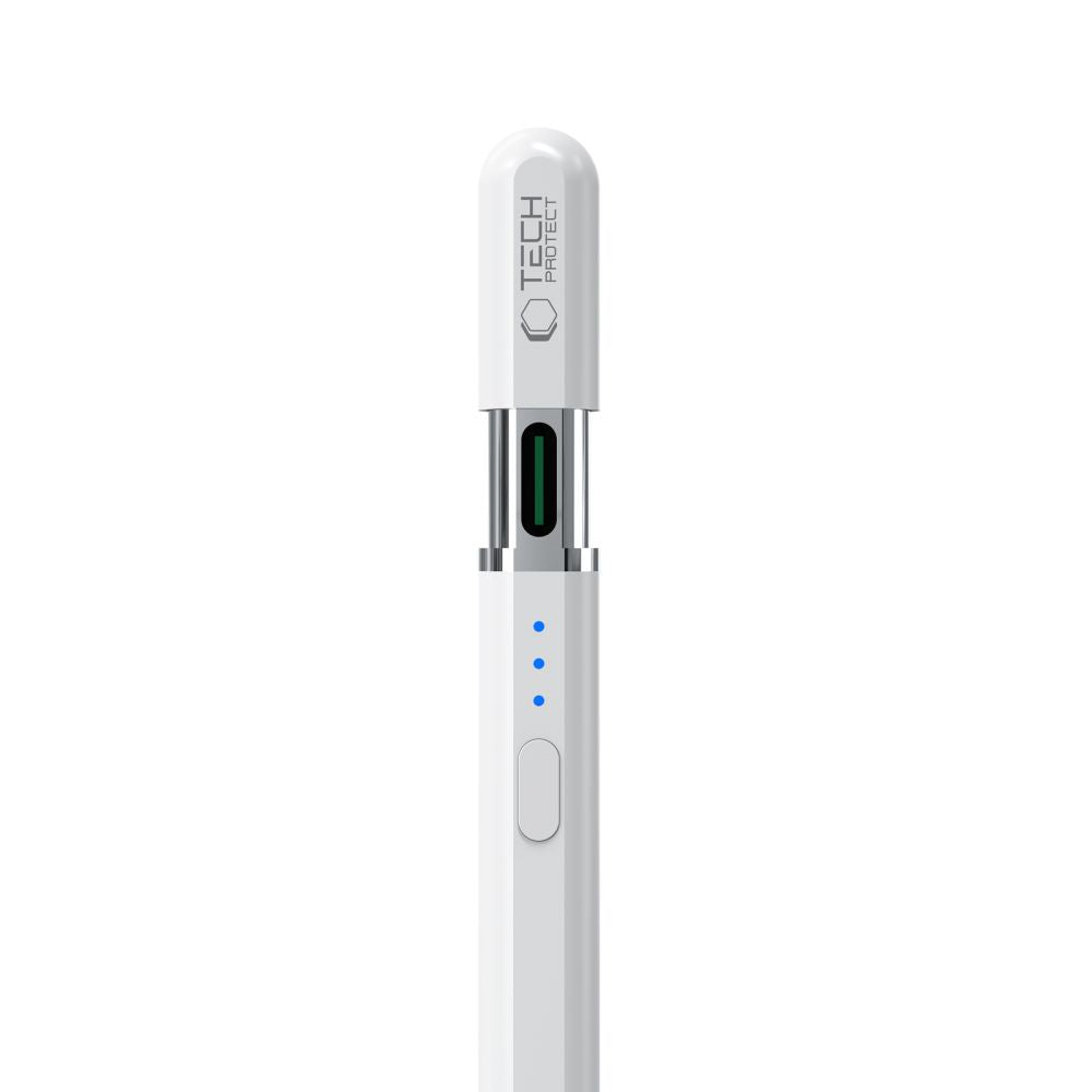 TECH-PROTECT PENNA STILOGRAFICA MAGNETICA DIGITALE "3" IPAD BIANCA