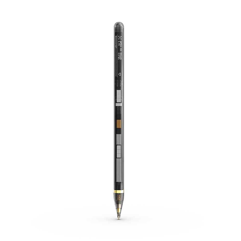 TECH-PROTECT PENNA STILOGRAFICA MAGNETICA DIGITALE "4" IPAD TRASPARENTE/NERA