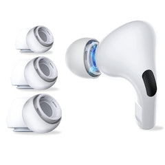 COPERCHI PER ORECCHIE TECH-PROTECT EAR TIPS 3-PACK PER APPLE AIRPODS PRO BIANCO