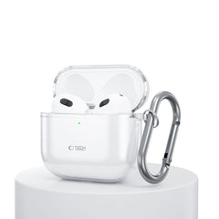 CUSTODIA TECH-PROTECT FLEXAIR APPLE AIRPODS 4 TRASPARENTE