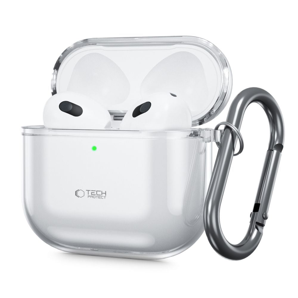 CUSTODIA TECH-PROTECT FLEXAIR APPLE AIRPODS 4 TRASPARENTE