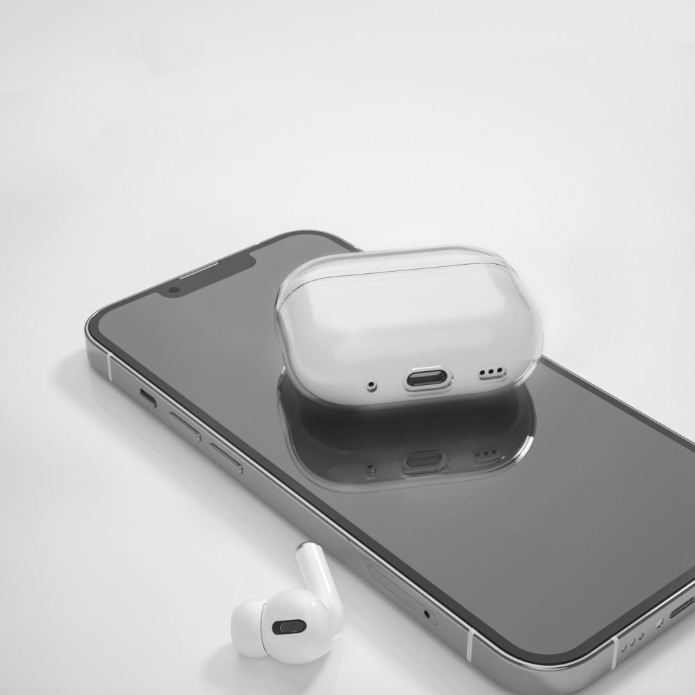 CUSTODIA HEYCASE AIR APPLE AIRPODS PRO 1 / 2 TRASPARENTE