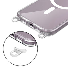 COPERTURA TECH-PROTECT FLEXAIR CHAIN MAGSAFE IPHONE 16 NERA E TAUPE