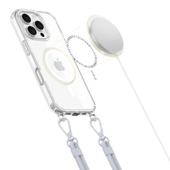 COPERTURA TECH-PROTECT FLEXAIR CHAIN MAGSAFE IPHONE 16 PRO MAX GRIGIO & ROSA