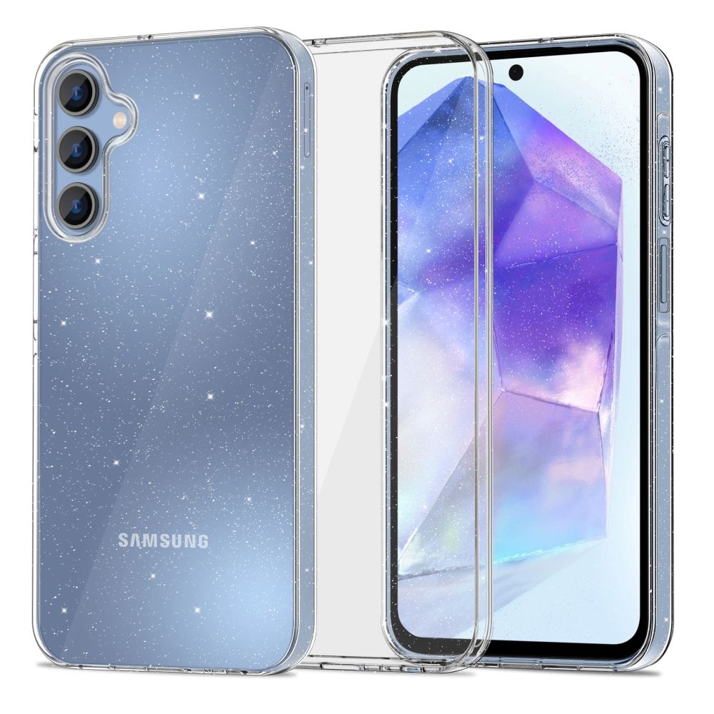 COPERTURA TECH-PROTECT FLEXAIR GALAXY A55 5G GLITTER